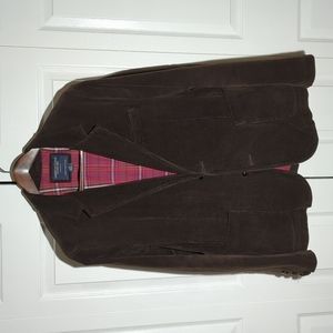 American Eagle Brown Corduroy Sport Coat Large